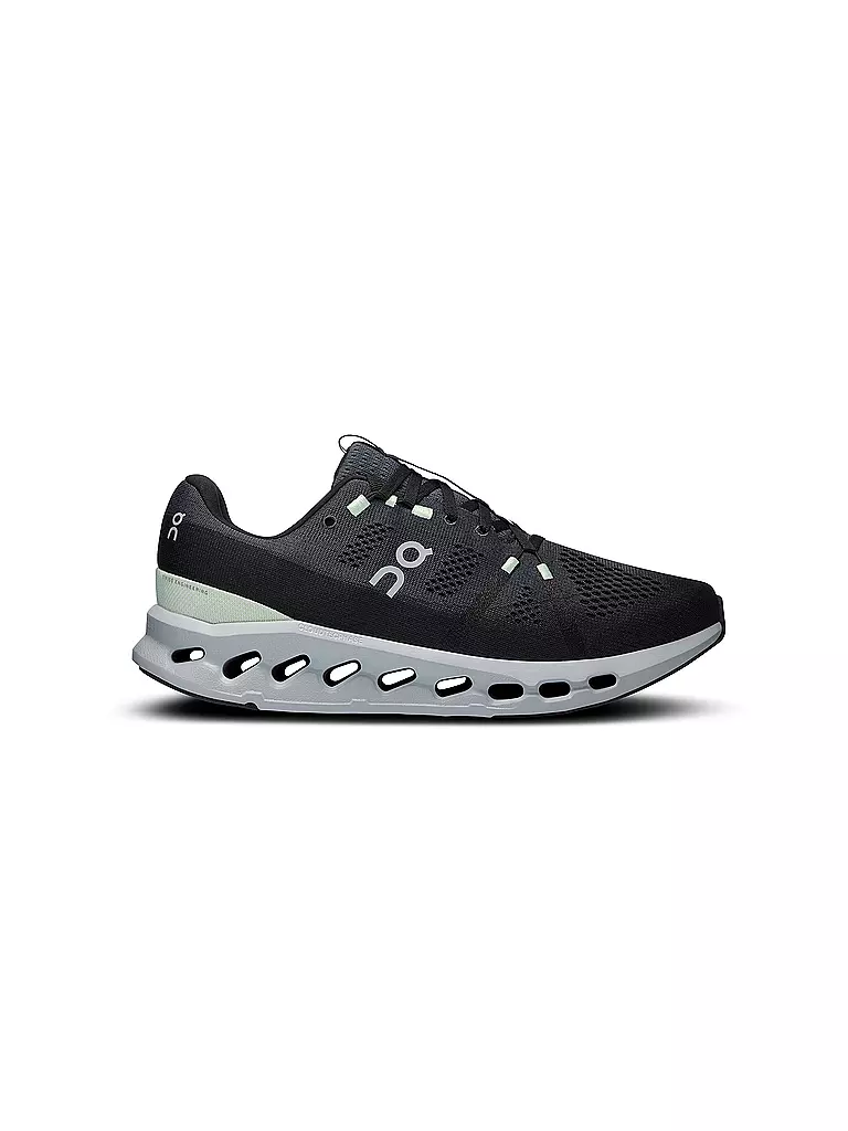 ON | Herren Laufschuhe Cloudsurfer IRON GLACIER | Negro