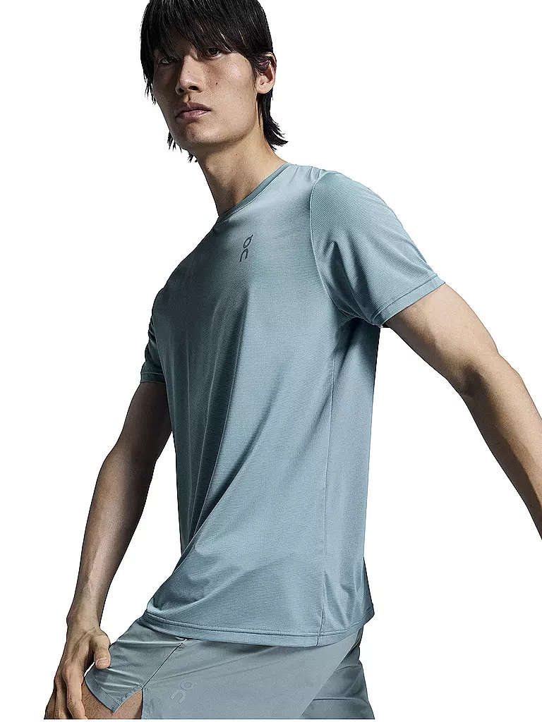 ON | Herren Laufshirt Core-T | Azul claro