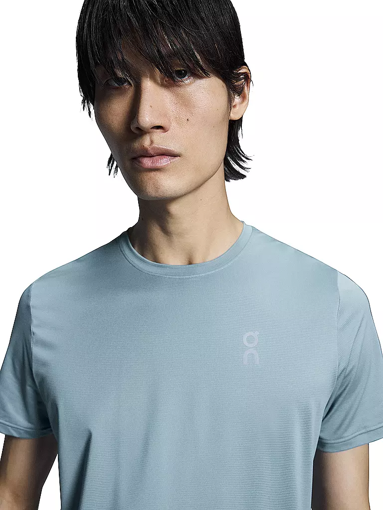 ON | Herren Laufshirt Core-T | Azul claro