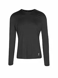 ON | Herren Laufshirt Perfomance Long-T | Negro