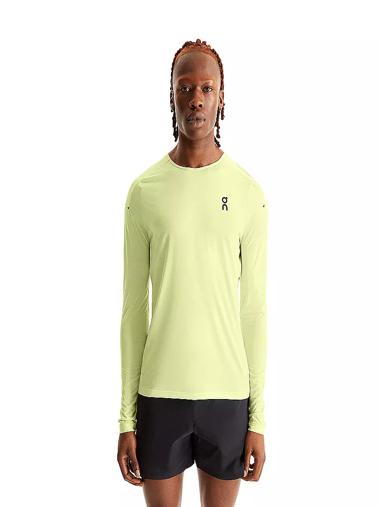 ON | Herren Laufshirt Perfomance Long-T | Verde claro