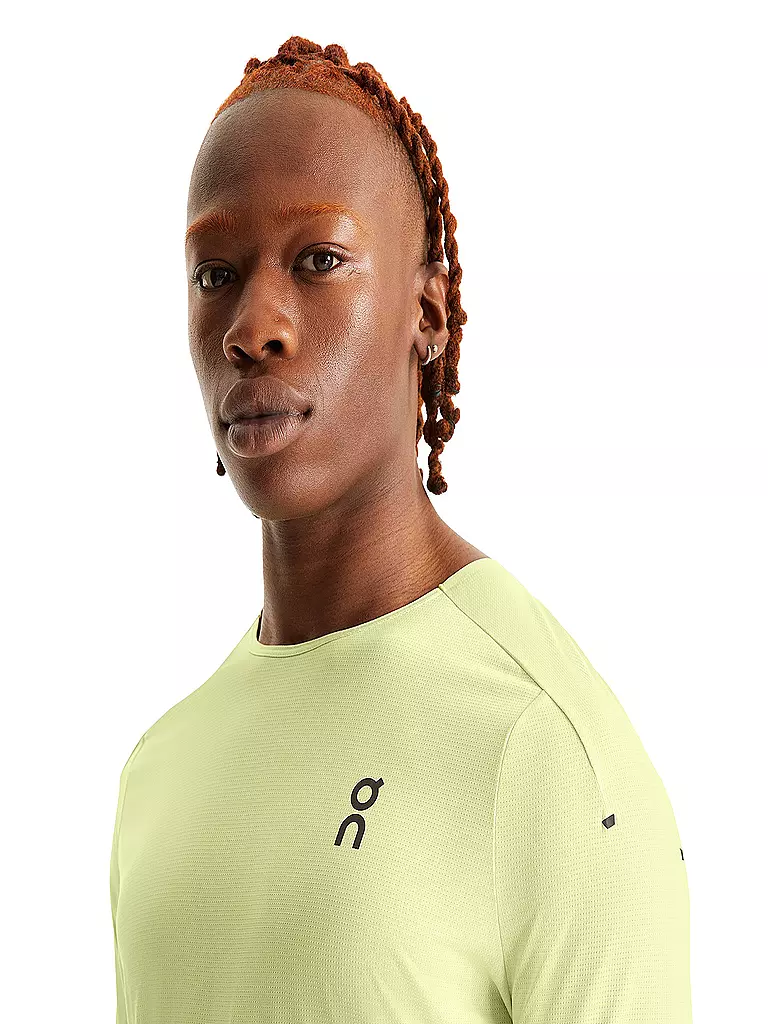 ON | Herren Laufshirt Perfomance Long-T | Verde claro