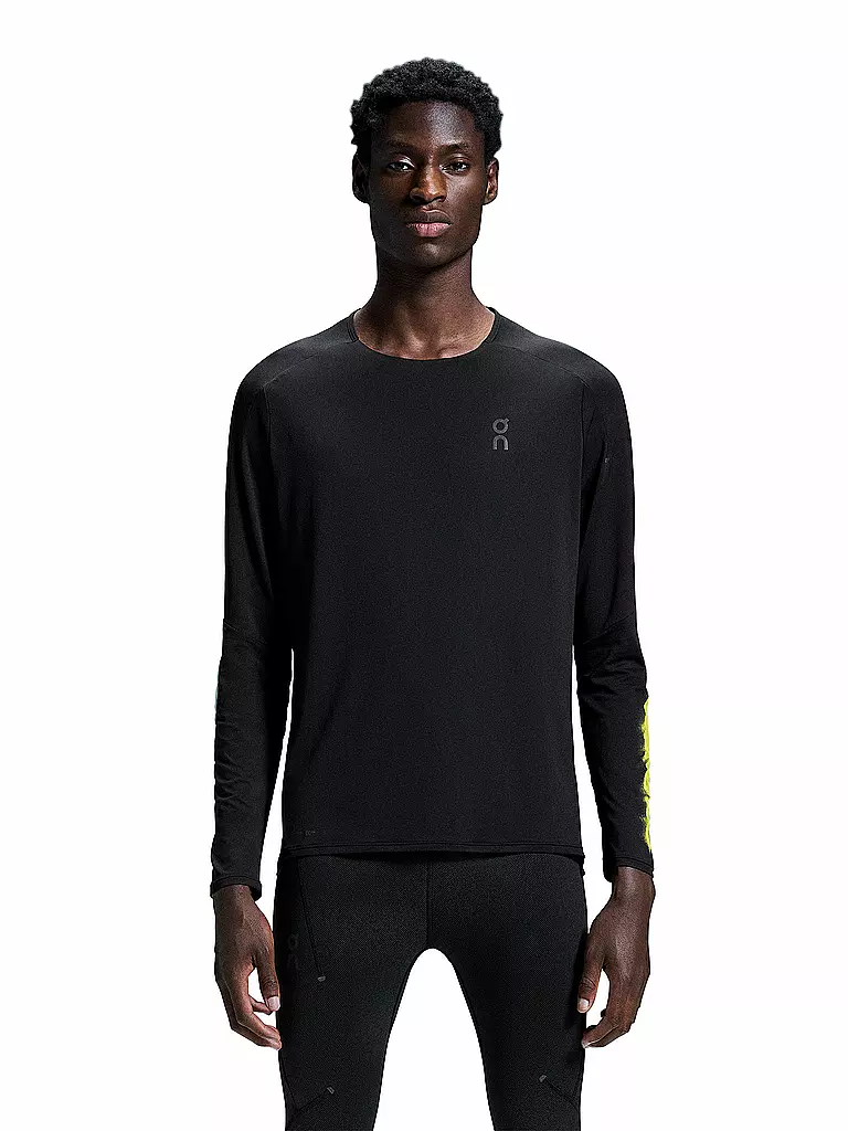 ON | Herren Laufshirt Performance Lumos | Negro