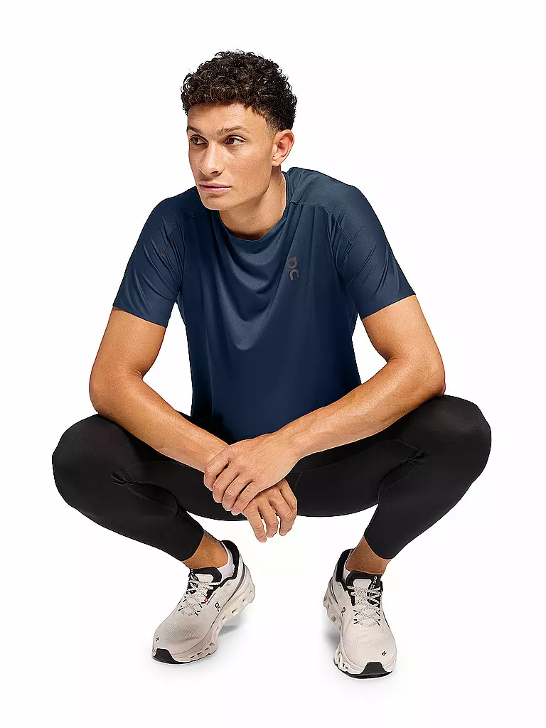ON | Herren Laufshirt Performance-T | Azul