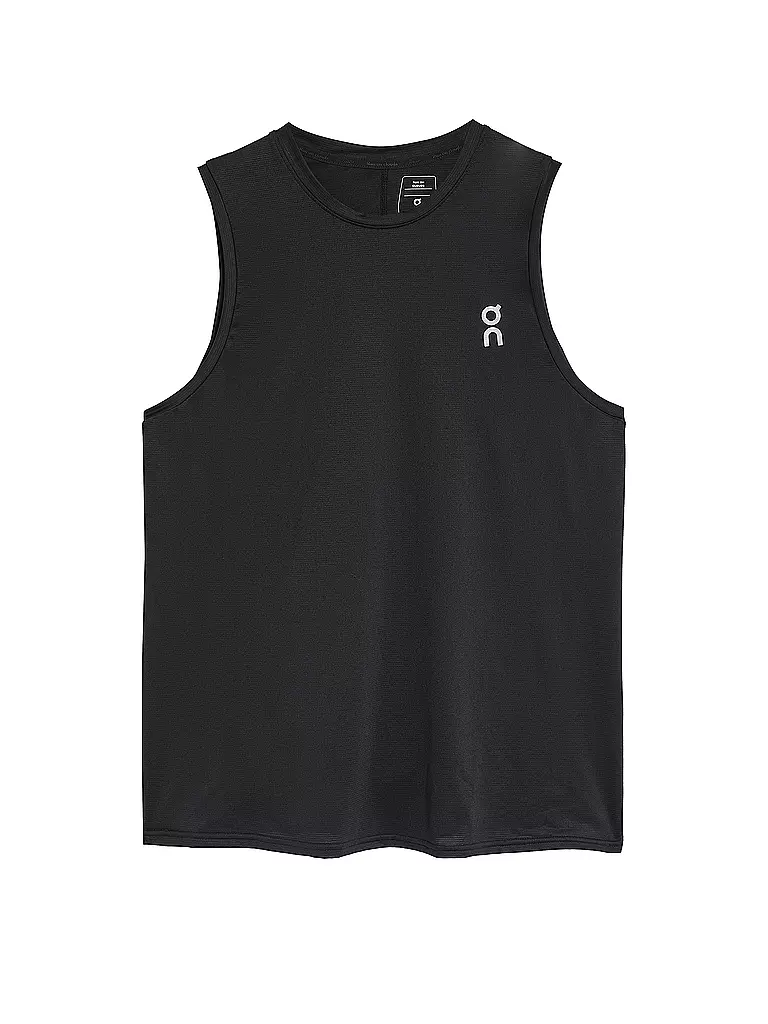 ON | Herren Laufshirt Tank Core | Negro