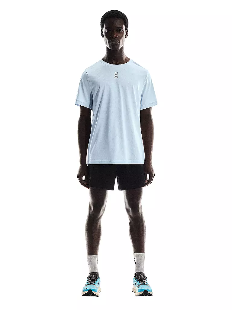 ON | Herren Laufshirt Trail-T | Azul claro