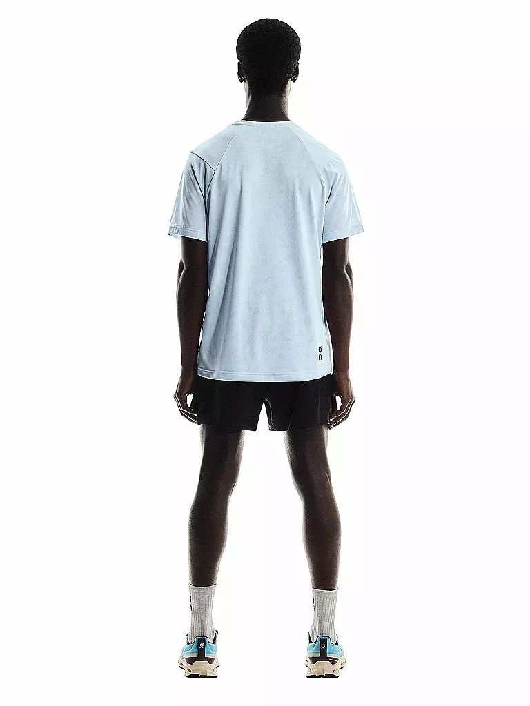 ON | Herren Laufshirt Trail-T | Azul claro