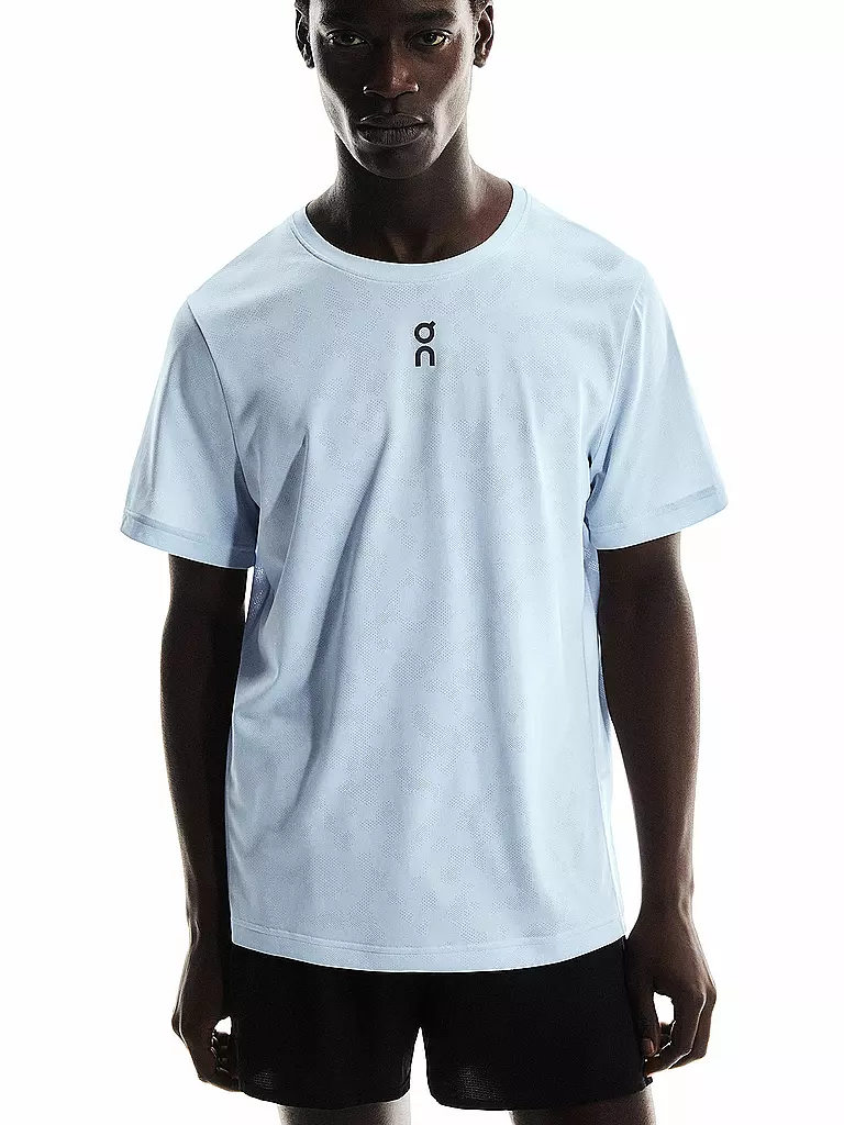 ON | Herren Laufshirt Trail-T | Azul claro
