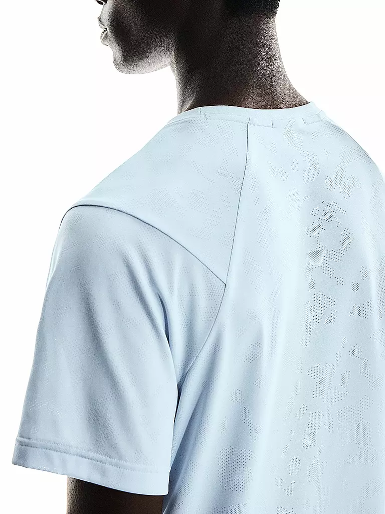 ON | Herren Laufshirt Trail-T | Azul claro