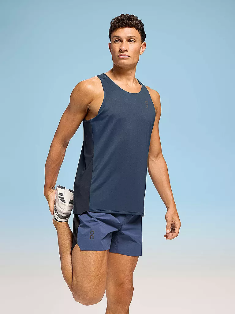 ON | Herren Lauftank Performance | Azul