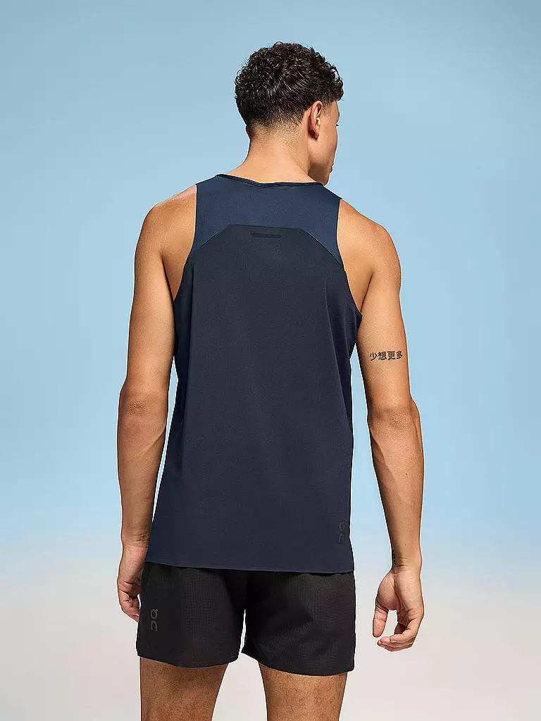 ON | Herren Lauftank Performance | Azul