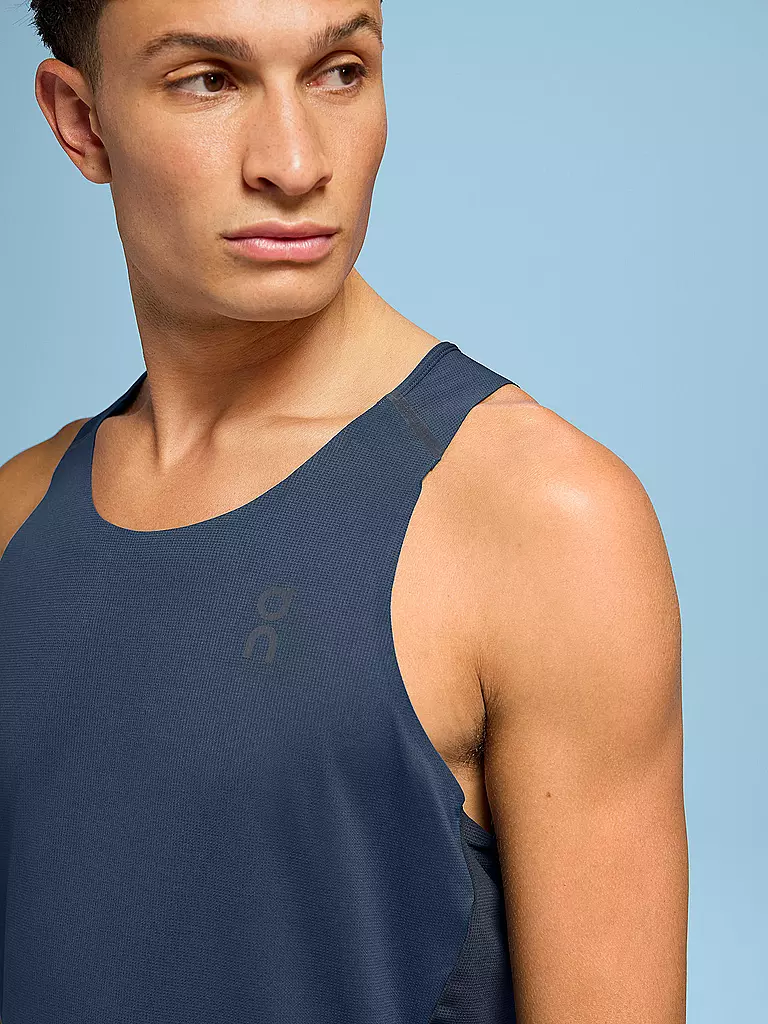 ON | Herren Lauftank Performance | Azul