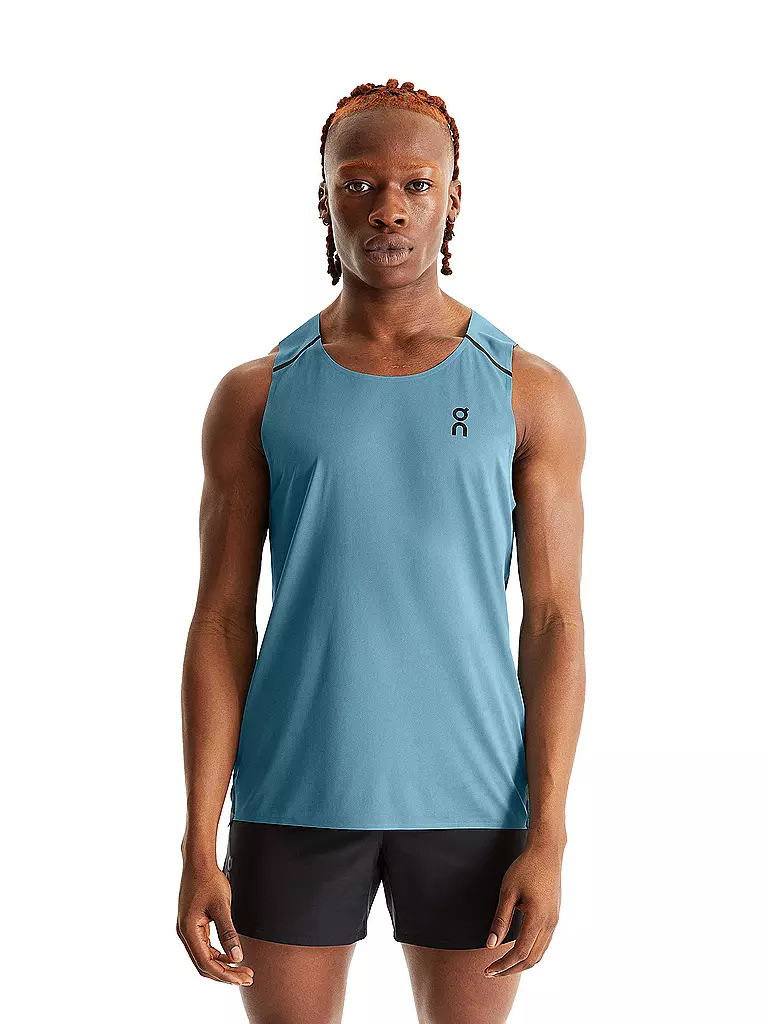 ON | Herren Lauftank Tank-T | Azul