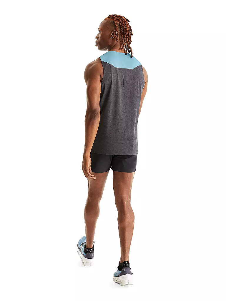 ON | Herren Lauftank Tank-T | Azul