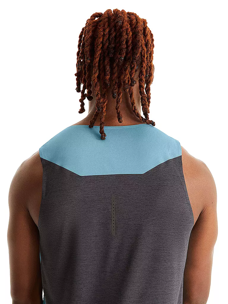 ON | Herren Lauftank Tank-T | Azul