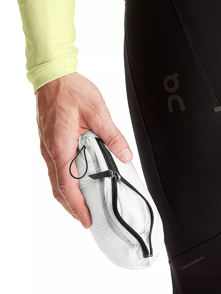 ON | Herren Laufweste Weather Vest | Blanco