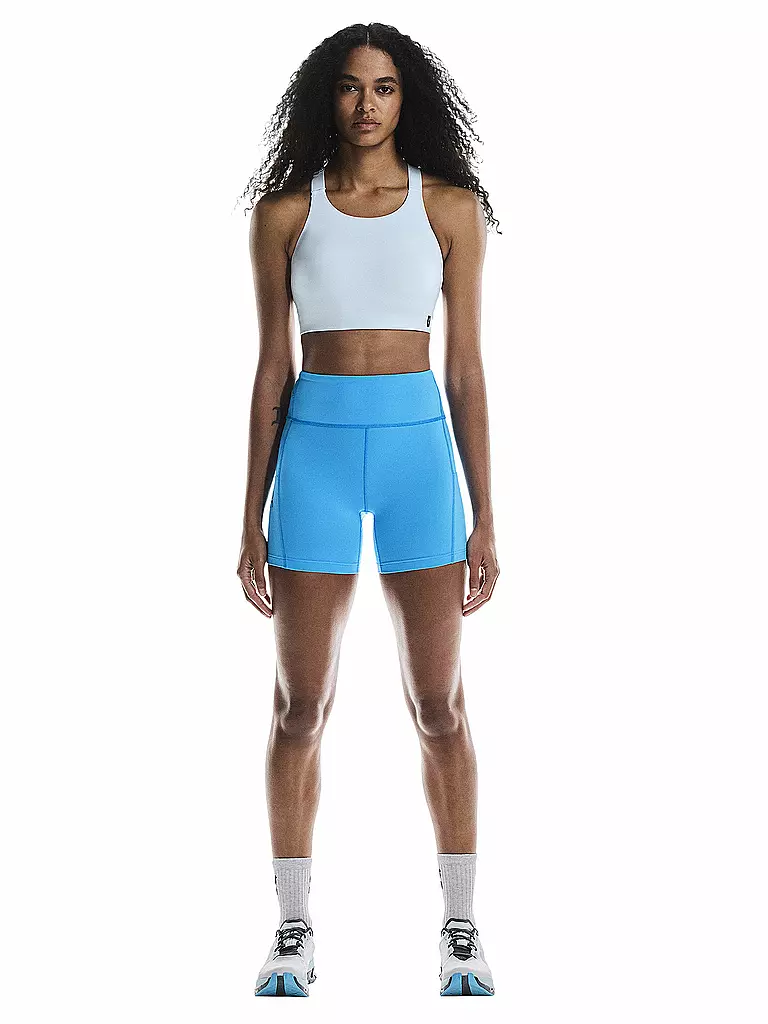 ON | Mallas cortas de running Performance para mujer | Azul