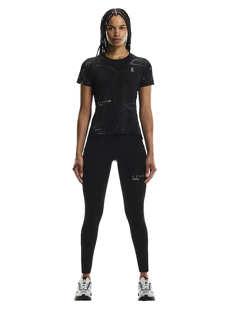 ON | Mallas de running para mujer Performance Lumos | Negro