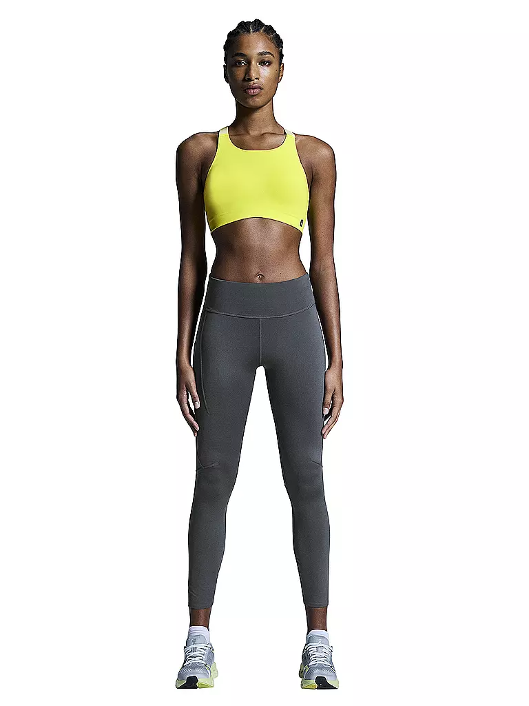 ON | Mallas de running Performance 7/8 para mujer | Negro