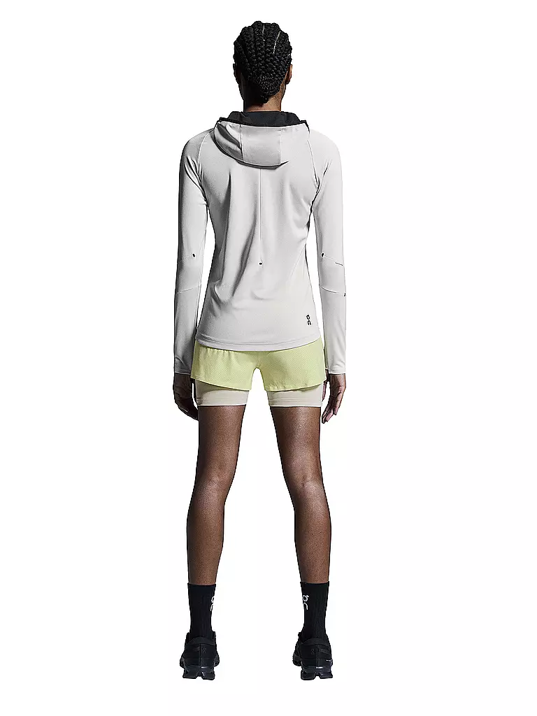 ON | Pantalón corto de running 2en1 de 3" Performance para mujer | Amarillo