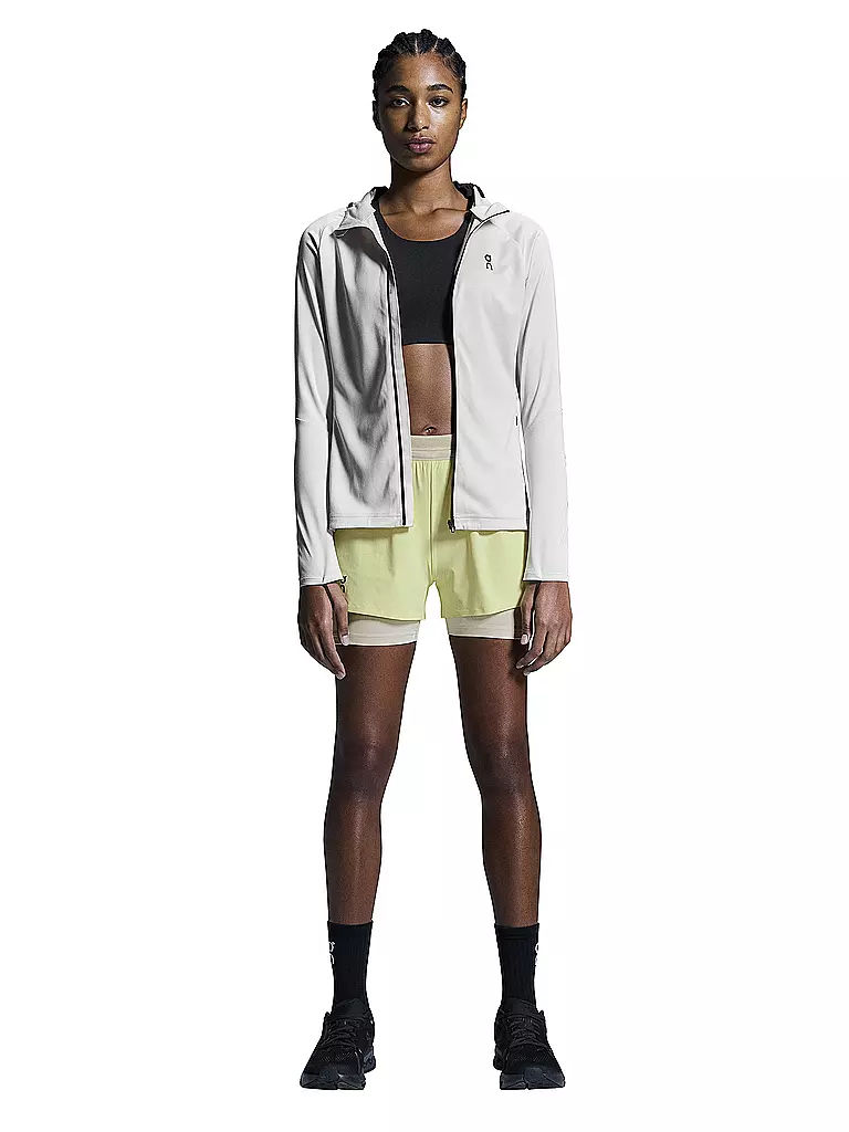 ON | Pantalón corto de running 2en1 de 3" Performance para mujer | Amarillo