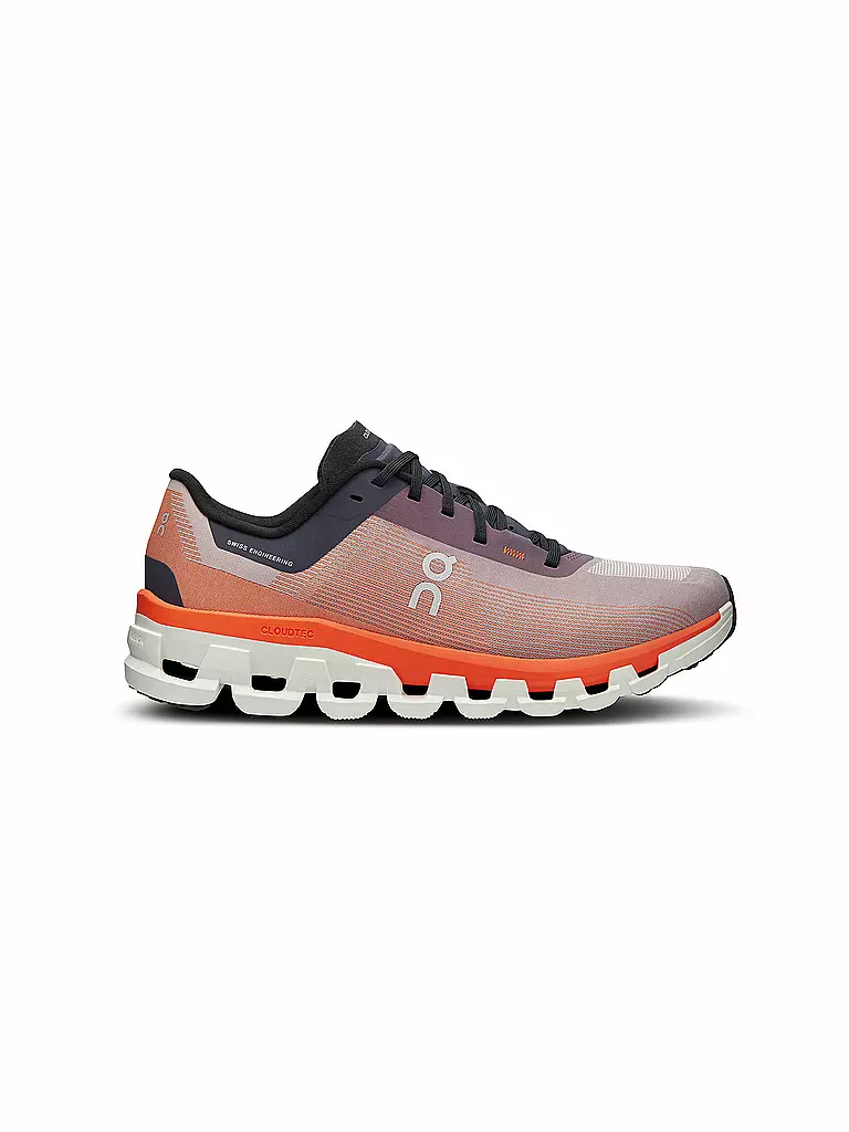 ON | Zapatillas de running Cloudflow 4 para mujer | Rojo