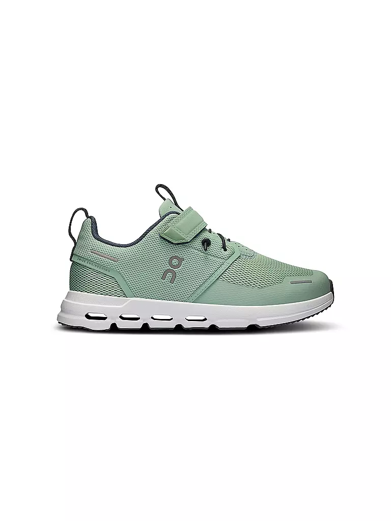 ON | Zapatillas de running para niños Cloud Play | Verde claro