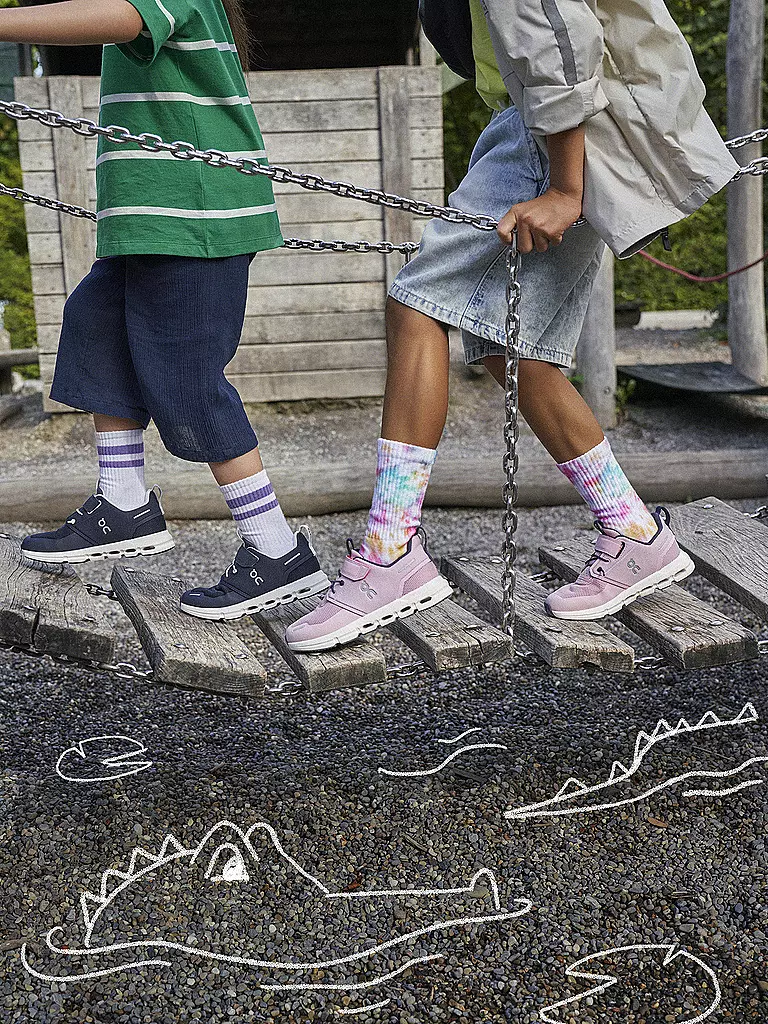 ON | Zapatillas de running para niños Cloud Play |