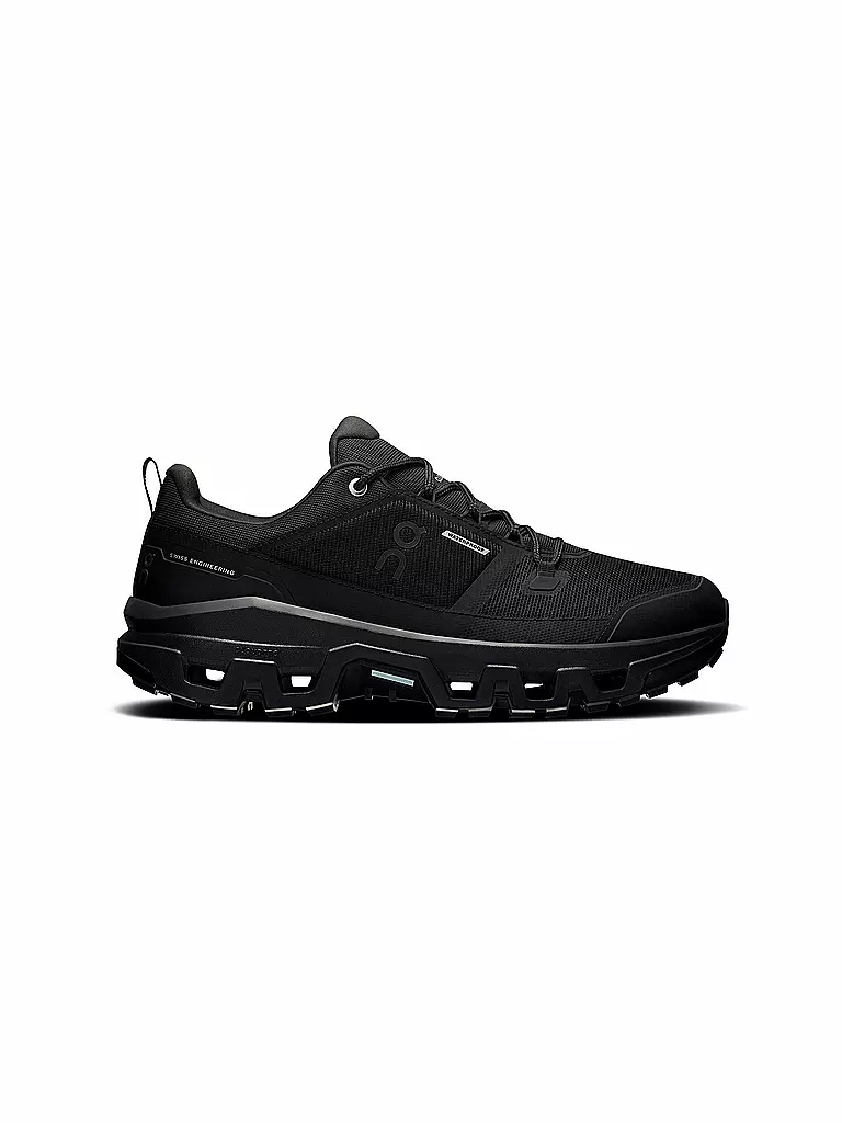 ON | Zapatillas de senderismo para hombre Cloudrock Low WP | Negro