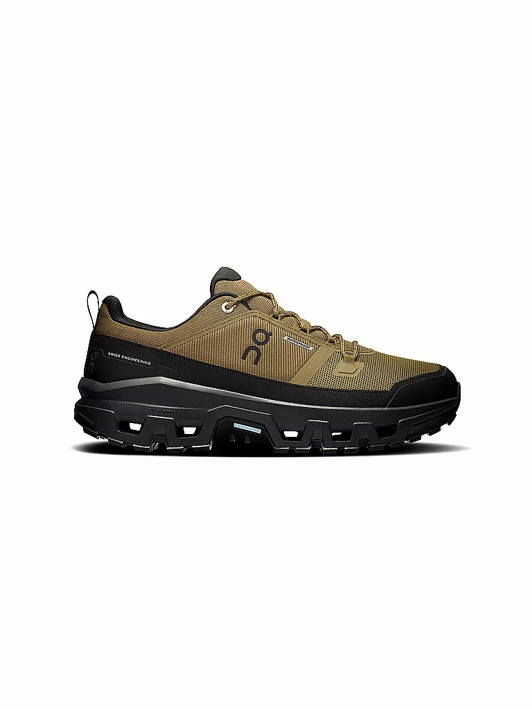 ON | Zapatillas de senderismo para hombre Cloudrock Low WP | Oliva