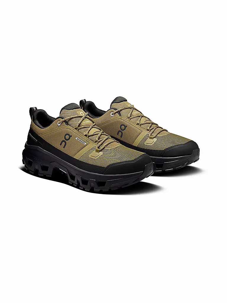 ON | Zapatillas de senderismo para hombre Cloudrock Low WP | Oliva