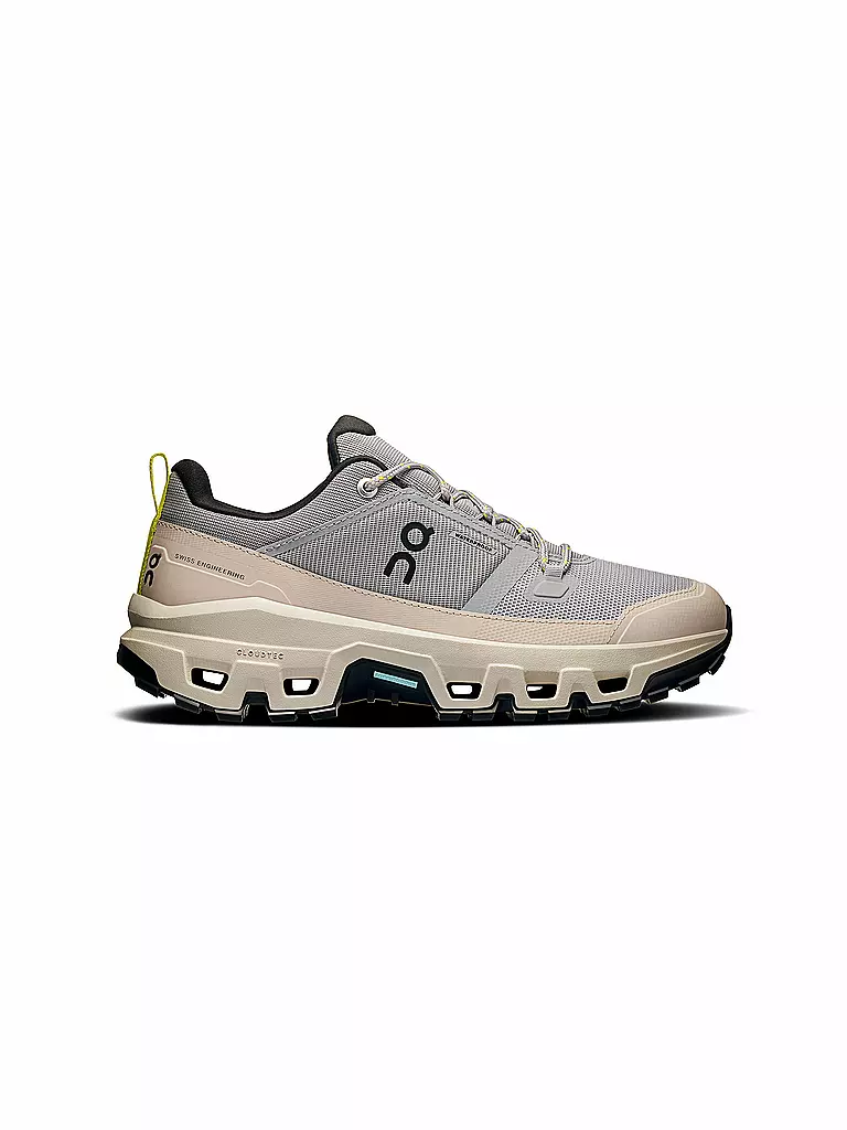 ON | Zapatillas de senderismo para mujer Cloudrock Low WP | Gris