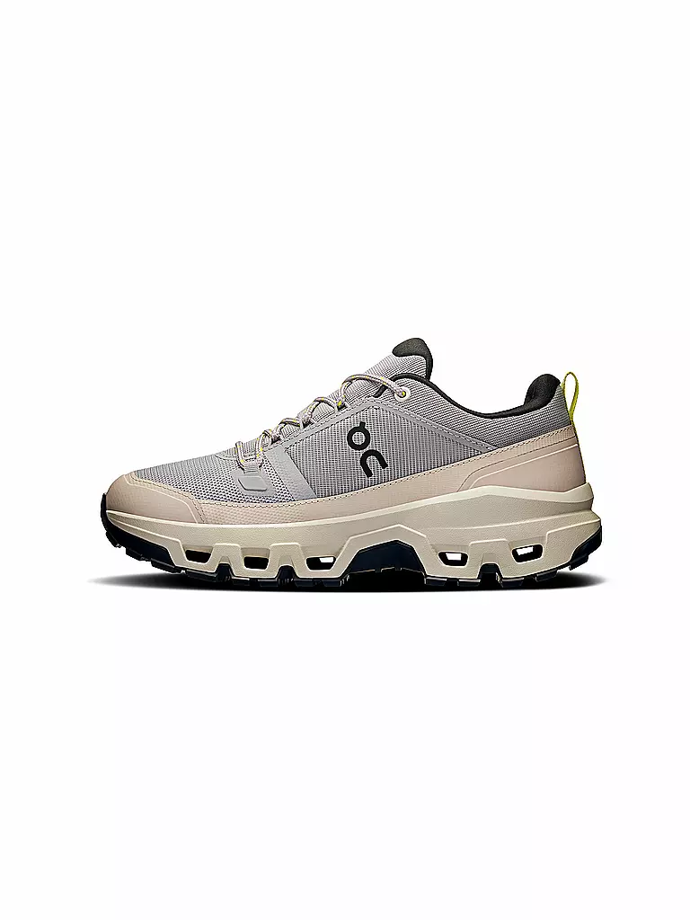 ON | Zapatillas de senderismo para mujer Cloudrock Low WP | Gris