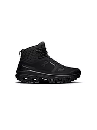 ON | Zapatillas de senderismo para mujer Cloudrock Mid WP | Negro