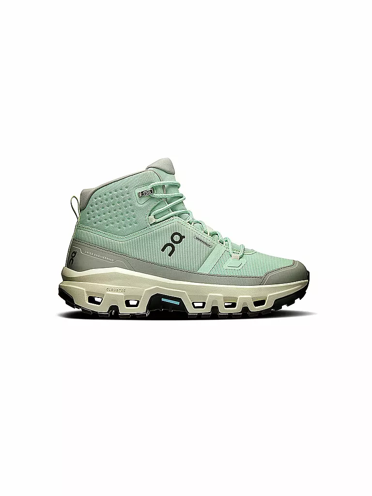 ON | Zapatillas de senderismo para mujer Cloudrock Mid WP | Menta
