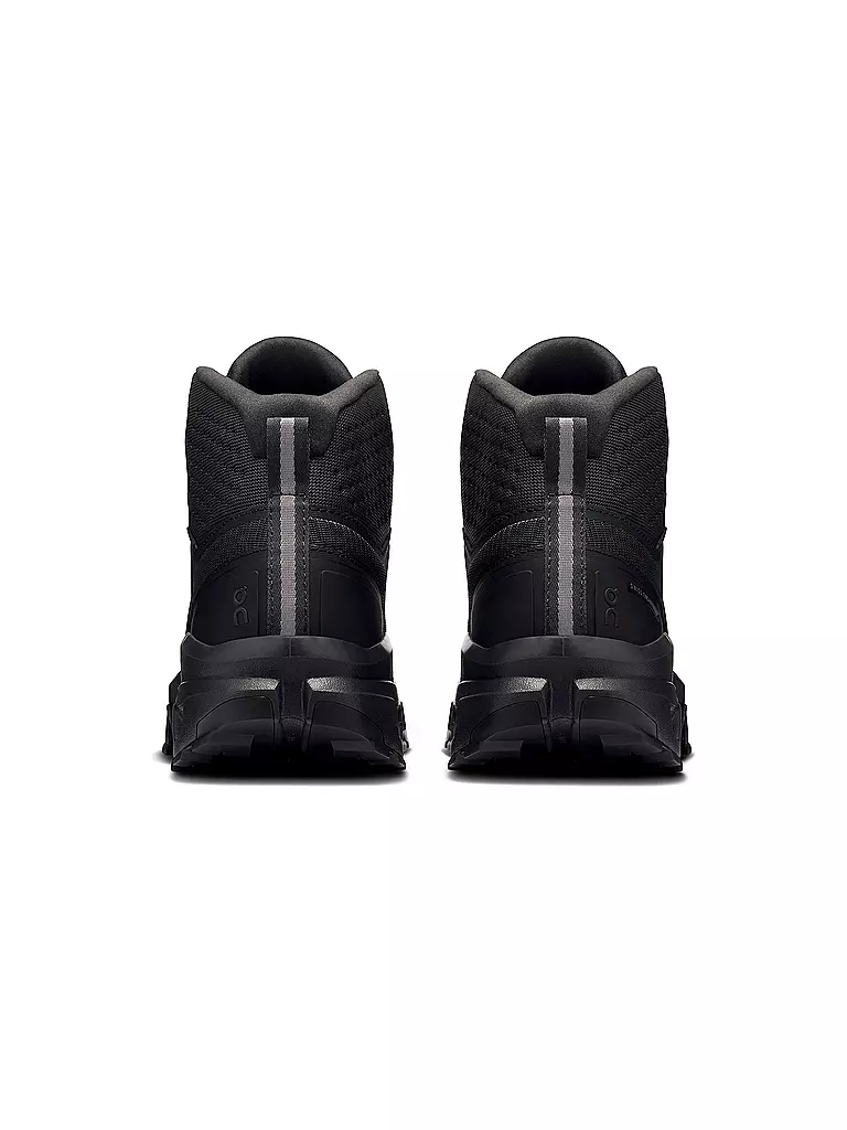 ON | Zapatillas de senderismo para mujer Cloudrock Mid WP | Negro
