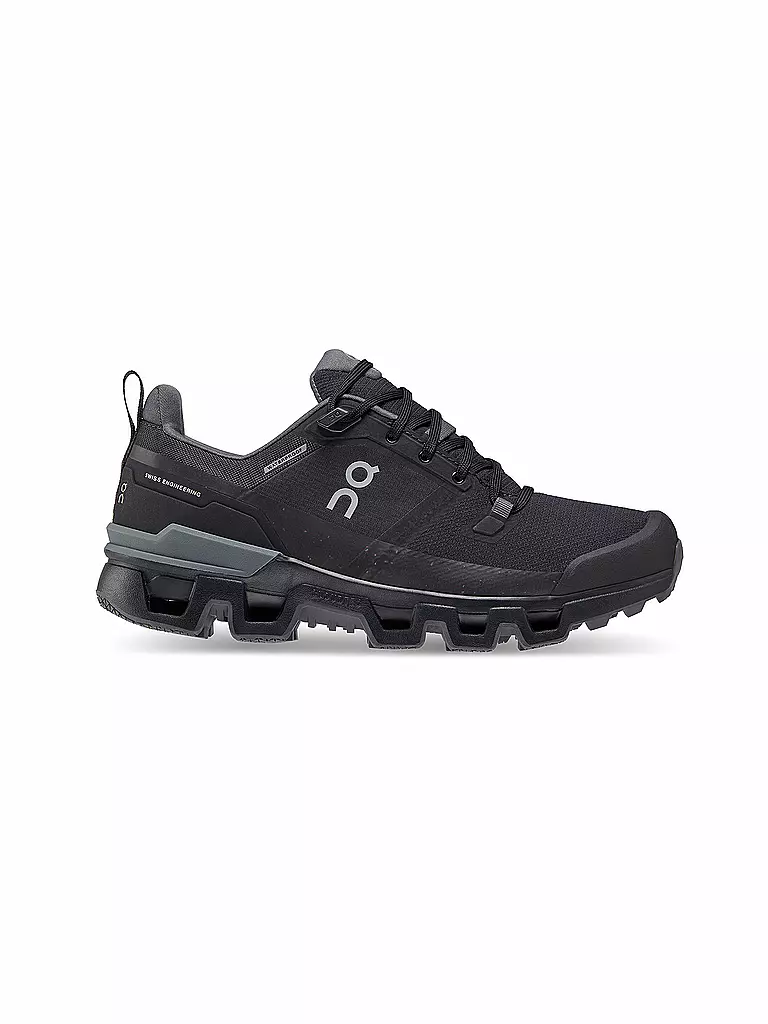 ON | Zapatillas de senderismo para mujer Cloudwander Waterproof | Negro