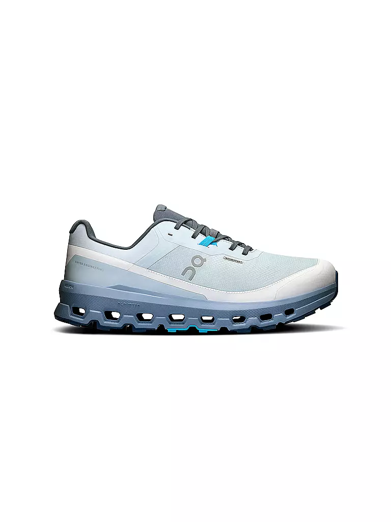 ON | Zapatillas de trail running impermeables Cloudvista 2 para hombre | Azul claro