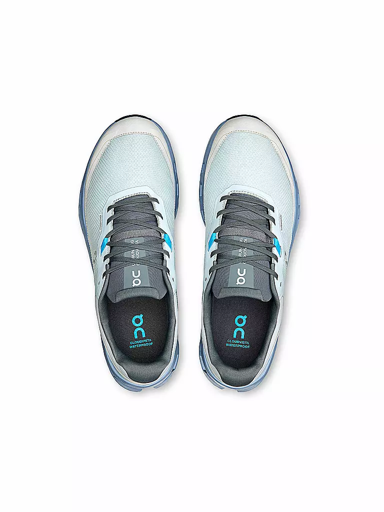 ON | Zapatillas de trail running impermeables Cloudvista 2 para hombre | Azul claro