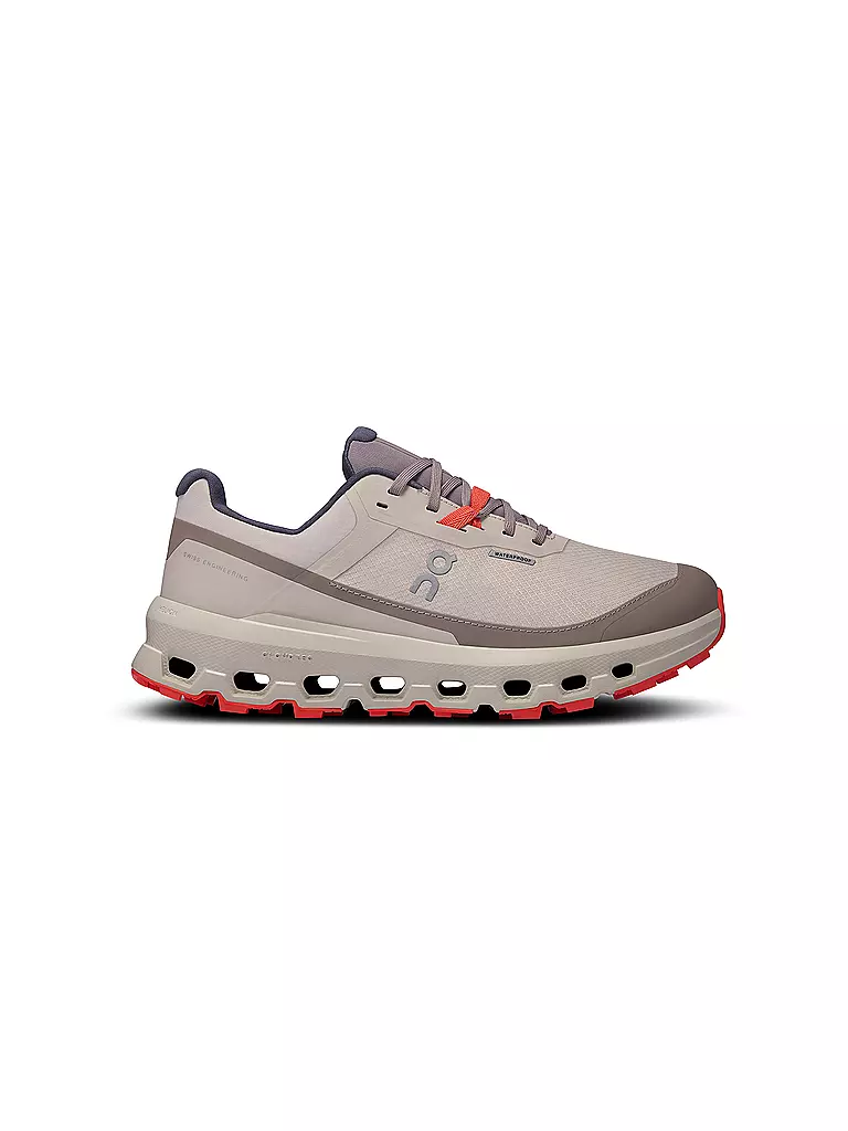 ON | Zapatillas de trail running impermeables Cloudvista 2 para mujer | Gris