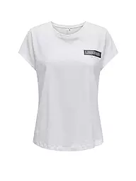 ONLY PLAY | Damen Fitnessshirt | Blanco