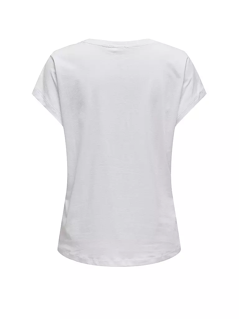 ONLY PLAY | Damen Fitnessshirt | Blanco