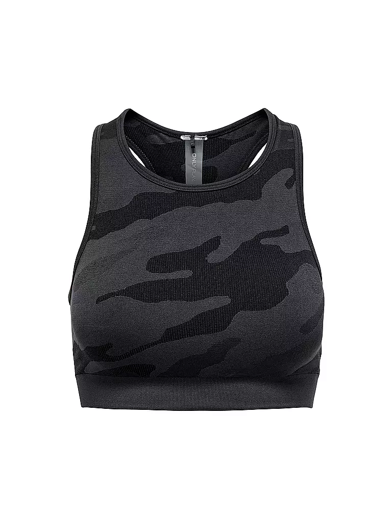 ONLY PLAY | Damen Sport-BH Ceamless Camo Low Support | Gris