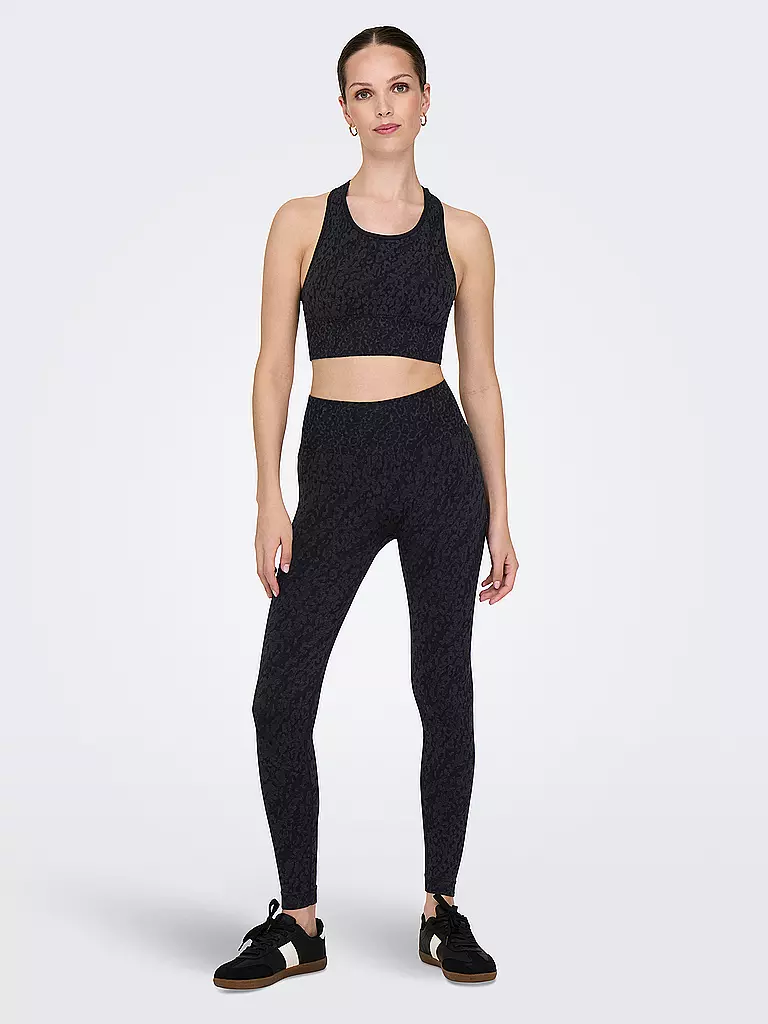 ONLY PLAY | Damen Sport-BH Medium Support | Negro
