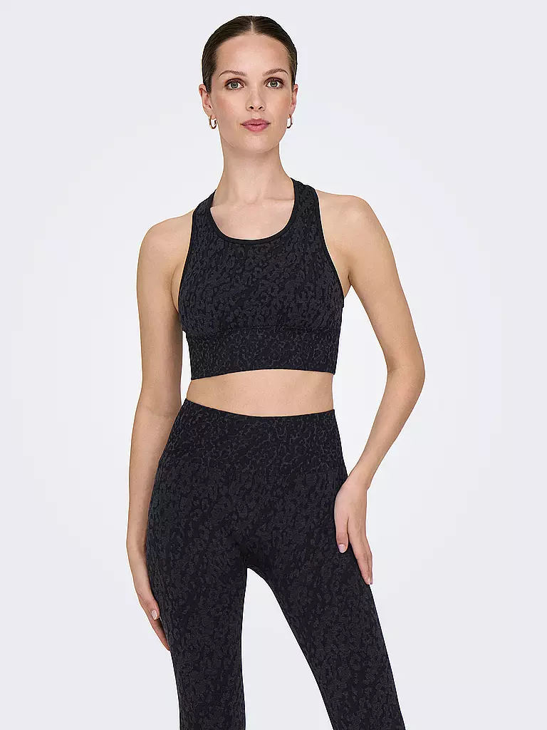 ONLY PLAY | Damen Sport-BH Medium Support | Negro