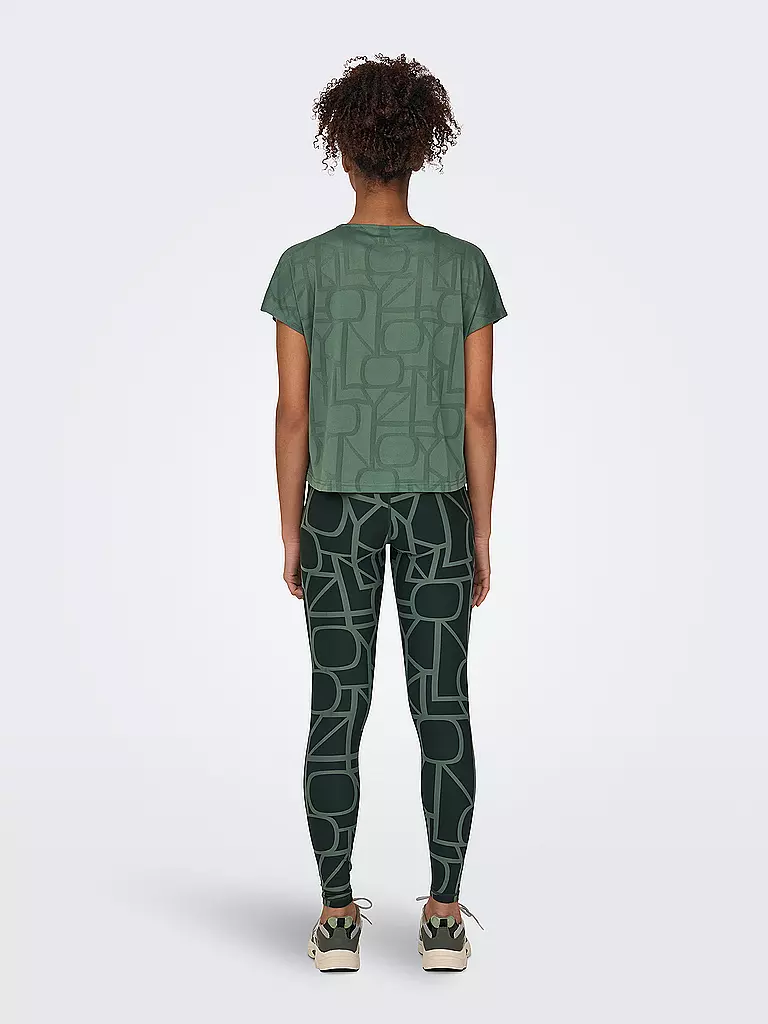 ONLY PLAY | T-Shirt de mujer Merlin | Verde oscuro