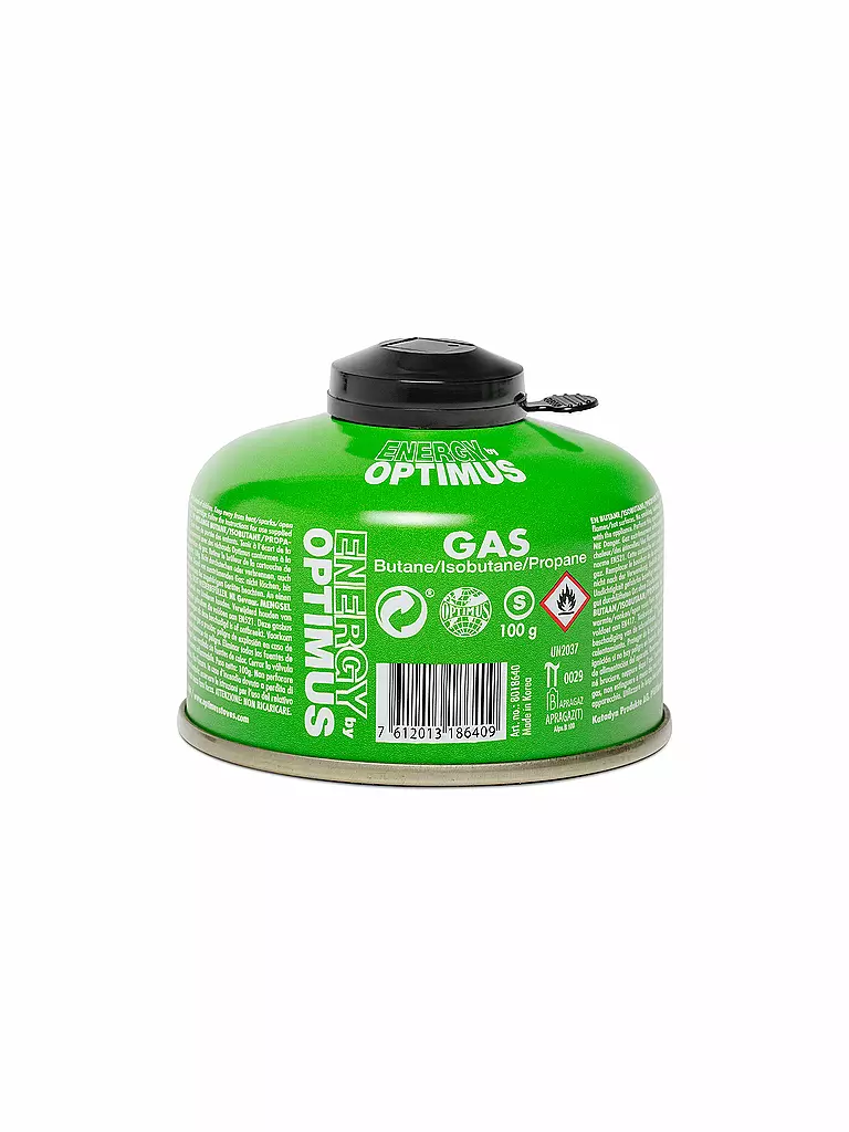 OPTIMUS | Cartucho de gas universal 100g | Verde