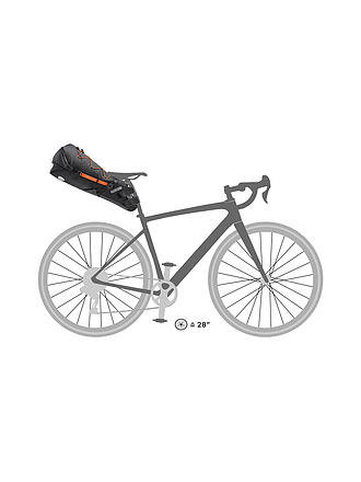 ORTLIEB | Bolsa de sillín para bicicleta Seatpack 16.5 L