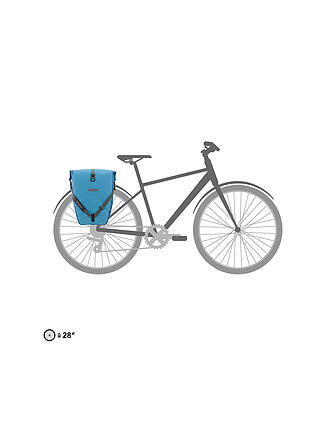 ORTLIEB | Juego de alforjas Back-Roller Plus CR 2x20L