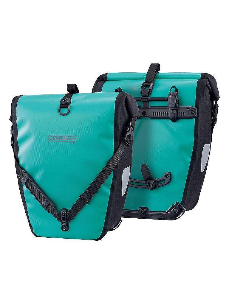 Juego de alforjas para bicicleta Back-Roller Free menta
